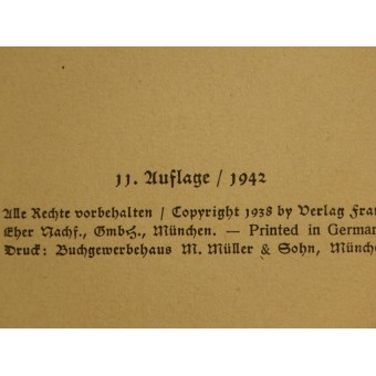 Meilensteine ​​des Dritten Reiches Erlebnis Schilderungen Großer Tage von Alfred-Ingremar Berndt. Espenlaub militaria